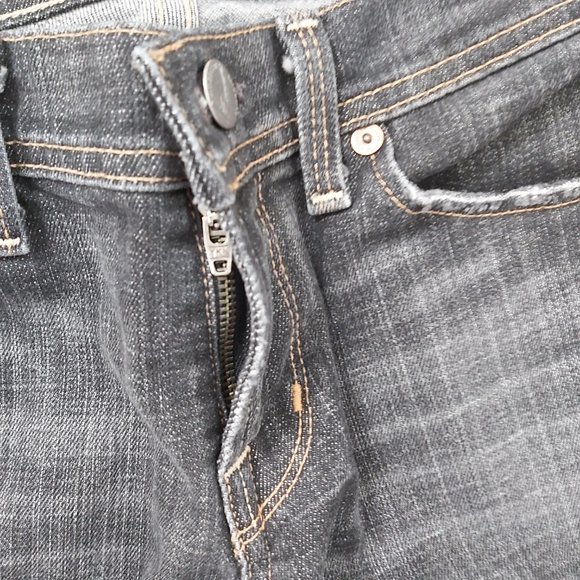 Citizens of Humanity Black Jeans Jerome Dahan Naomi Stretch Low Waist Flair 27 - Picture 10 of 12